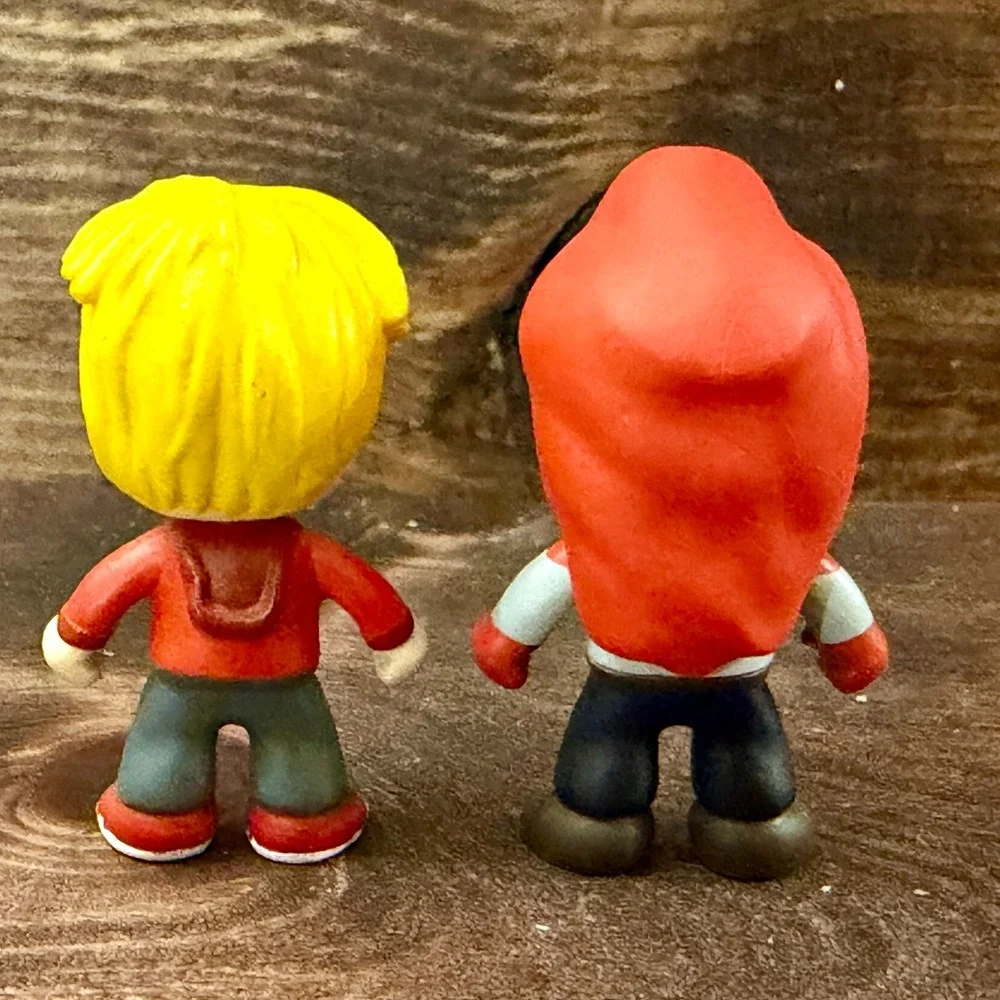 Tube Heroes CavemanFilms and ExplodingTNT Mini Figures Jazwares 2015